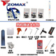 ZOMAX Zhongma single-hand saw 2501 chain saw small gasoline saw logging saw moso bamboo saw 12-inch household high-power convenient Zhongma 2501-12 inch comes with a total of 3 chains + gift bag