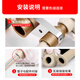 LESSO PPR water pipe universal hot and cold water pipe 10m set 6 minutes 25 tap water white hot melt pipe 2.5MPa wall thickness 4.2mm 2 meters / piece * 5