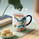 Yongfengyuan (auratic) Happiness and Ming 350ml Water Cup Chinese Ceramic Mug Tea Cup Gift Box Packaging 350ml
