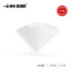 MHW-3BOMBER Xiaohongshu popular bomber coffee filter paper V60 universal conical drip type imported log pulp hand brewing with handle V01 coffee filter paper-40 sheets