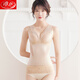 浪莎（LangSha）薄款塑身背心上衣上半身收腹束腰美体塑形女收小肚子强力收胸 肤色 XL 【适合111-125斤体重】