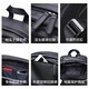 Golf (GOLF) Backpack Men's Computer Backpack Men's Soft Leather Travel Backpack Water-Repellent Casual Student School Bag