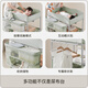 RESFOR Diaper Table Baby Care Table Newborn Meeting Gift Diaper Change and Touching and Bathing Multi-function Foldable Mint Green丨Diaper Table Only