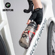 Rock Brothers Bicycle Water Bottle Rack Aluminum Cycling Water Cup Rack Road Mountain Folding Commuter Bike Water Bottle Rack Ice Crack Pink
