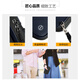 Quan Biyan Passport Storage Bag Large Capacity Anti-theft Brushing Passport Holder Overseas Documents Ticket Card Bag Multi-Function Passport Bag Passport Storage Bag [Elegant Black-Free Halter Rope] Multi-compartment丨Thickened Fabric丨Anti-theft Brushing Anti-Degaussing