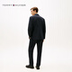 TOMMY HILFIGERLARDINI25 new autumn and winter men's clothing with wool stripes handmade suit trousers suit black 410 46