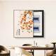 Hanxuan Shishi Ruyi Electric Meter Box Decoration Painting without Punching Distribution Box Gate Switch Weak Current Box Vertical Hanging Painting JD14697 60*80cm (blocking 50*70) Left push and pull black frame