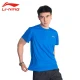 Li Ning LI-NING sportswear suit men's new badminton suit T-shirt short-sleeved quick-drying shorts spring and summer table tennis net suit ATSS959-3 blue suit L