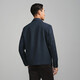 K-Boxing Men's Spring and Autumn Waterproof Lapel Business Executive Jacket | NKDG3005 Dark Blue 180/XL