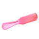 Plastic shoe brush, crystal scrubbing shoe brush, decontamination cleaning shoe accessories, 1 piece