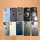 Suitable for Apple back cover glass iphone11pro12mini13promax14pro mobile phone original disassembly mechanical and electrical blue pure original disassembly 95-98 new steel ring iPhone13Pro