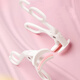 Haifeno eyelash curler super wide-angle eyelash curler novice soaring eyelash curler pink frameless eyelash curler white 1 piece