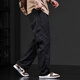 Chaotianshi summer high-end ice silk casual pants for men 2025 new thin loose sports straight-drying pants breathable men's style gray 2XL [160-180Jin [Jin equals 0.5 kg]]
