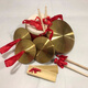 Ouyin Drei-SENTRION-HAMPS SETETEN große Mittelfeldspieler Kinderleistung Gong Trommeln, Cymbals, Gong Gong Gong Gong Gong Gong Gong Gong Gong Gong Gong Gong Gong Gong Gong Gong Gong Gong 26cm Drum + 15 Zymbal