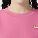 Nike (Nike) Sweatshirtjacke Frauen 2025 Sommer Neue Sportswear Strickted verdickte modische, warme runde Nackenpullover FZ6537-684 Barbie Powder M.