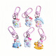Kt katie chat mignon dessin animé porte-clés pendentif meilleur ami fille petit cadeau d'étudiant sac à école accessoires kitty couleurs aléatoires 2