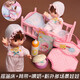 Tu Ruisi schlafende Dressing Doll Simulation Krippe 3-6 Jahre alte Mädchen spielen Hausspielzeug Kindergeburtstag Geschenke für Mädchen