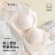 Urban Beauty Underwear Women's Wireless Bra Push-Up Modal Lining Comfortable Breathable Sexy Pure Desire Lace Bra Light Skin
