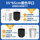 Lide Large Garbage Bags Thickened Black 55cm*65cm*100 Flat Bottom Garbage Bags Garbage Classification