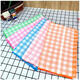 Shantoulin Village Shanghai reine Baumwolle 1048 Sommer Mercury Handtuch Badegesicht Marke Handtuch Plaid Plaid dünner Streifen 1048 Mercury Handtuch zufällige verschiedene Farben 84x35m