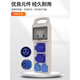 Portable waterproof and anti-fall construction site mobile three-level distribution box industrial socket socket with leakage protection 220V one machine and one gate 220V three-position waterproof five-hole three leakage protection