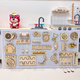 Junshi Dongbubuying Board House Accesorios de bricolaje Materiales Montessori Educación temprana de jardín de infantes Toyadores caseros Toys Baby Triangle Movement Board