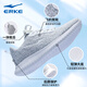 Hongxing Erke Chaussures masculines Mesh Summer Sports Bustable Sports Chaussures hommes 2025 Nouvelles chaussures en maille Soft Sole Dad Chaussures Casual Chores Men 4126 Blanc / Gris clair (Flying Flying Supt) 40 Assurance qualité