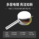 Jinglishi Küchenbecken Heißer und kaltes Wasserhahnschalter Griff Dusche Dusche Mischventil Gemüse Becken Wasserhahngriff Reparaturzubehör Gemüse-Becken Griff 35 mm-6210