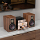 Shanshui N7 Heimkino Active Speaker Hifi Bulb Machine Kombination Audioverstärker All-in-One-Wireless Bluetooth-Lautsprecher Subwoofer hochwertiger Home Desktop Audio-CD-Player N7 Lampenmaschinen-Stromverstärker CD-Wiedergabe Audio-Set