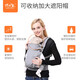 Baobaolong (Baolong) Baby Baby Baby Baby Baby Out pour simple turban de nouveau-né turban à l'avant et à l'arrière à double fin