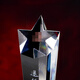 
Junlin veteran souvenirs customized creative gifts for comrades and veterans gifts for five-pointed star crystal trophy lettering veterans party souvenirs military supplies retirement gifts