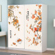 Shenyang New Chinese Persimmon Ruyi Tür Aufkleber Ganzes B & B Wandaufkleber Wandaufkleber Badezimmer Glas Selbstkleinbarer Kleiderschrank dekorativer Aufkleber MT-6630 60 cm*180 cm Medium