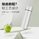 Lingchuan Mini Thermos Cup Fashion Creative Portable Water Cup Company Gift Custom Logo White 150ml