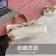 The next day, the Korean Bear canvas bag upgraded, increased, thickened, portable outing storage bag, mobile phone cosmetic bag [Three Bears] Increased price - 5 million sold, popular store products, sold 3 million sold