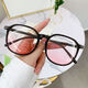 
New blush finished glasses for women's trendy Douyin Internet celebrity without makeup black frame high-value blush glasses new product 15911 black frame (metal sub) blush sheet (no quantity)