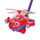 Mom and dad push airplane push toys 1-2-3 years old baby walker walking children's toys for boys and girls