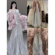 
Yunxiang Sihai Rental High-Custom Version 2024 Puffed Skirt Host Art Exam Banquet Adult Ceremony Annual Meeting Heavy Industry Toast Evening Dress XY01 Plus Skirt Support 10 XS