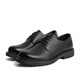 Belle commuter business leather shoes men's formal shoes spring and summer lace-up heightening youth leather shoes A1208CM3 black 42