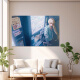 Karolan Lonely Rock Anime Anime Poster Pegatina de pared bidimensional Houtou Yili Dormitorio Decorativo Fondo de pantalla decorativo Autoadhesivo FY (PP) 1392 Ancho 150cm-HECHT 90cm