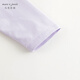 MARC&JANIE quick-drying sunscreen Mark Jane boys and girls raglan sleeve sports T-shirt spring new children's top 240269 Changchun Purple 100