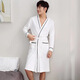 五分袖睡袍男士睡衣春四季通用浴袍100春四季通用中长款 723 L