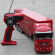 Tongjieyou Scania Fernbedienungstanschlepplastwagen Super große Mercedes-Benz Transport Truck 2.4g Fernbedienungssteuerkipper Ladekinderlaste Red Müllkippe (kann geladen werden, kann eingeschaltet werden) verbessert Version 2500 Ma (Spiel für 1 ~ 2 Stunden