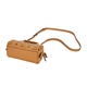 MCM ELLA Mini One-Shoulder Crossbody Bag Hand-in Boston Bag Women's Bag Cognac [Gift]