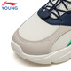 Li Ning Children's Shoes Children's Sports Shoes 2025 New Men's and Women's Children's Casual Running Shoes Daddy Shoes 39YKCU210-3