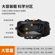 POLO travel bag men's handbag men's luggage bag fitness bag large capacity business trip sports luggage bag black