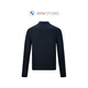 BMW STUDIO【15%桑蚕丝】宝马男装春秋长袖POLO领舒适套头毛衣男 NAVY XL
