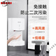 Miaopu Le German quality drying hand automatic induction hand dryer commercial public toilet toilet drying mobile phone hand drying [steel cannon model] 3889-with tray-white (piece
