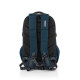 Meilv Luggage Fashion Casual Multifunctional Sports Backpack Large Capacity Backpack QT5 Dark Blue