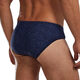 TYR Men's Swim Briefs Professional Sports Polyester Adjustable Waistband Adult Swimwear Midnight Navy 30