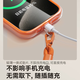 图拉斯（TORRAS）【可调节】手机挂绳高端编织手腕绳2025年新款防盗手提绳防丢防摔适用iPhone/小米/华为百搭款 黑